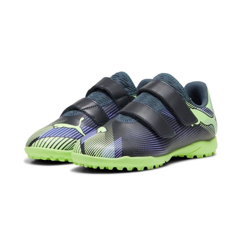 PUMA FUTURE 7 PLAY TT Kids Unisex Gray Football Boots Youth - Image 2