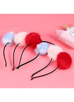 Multicolour Fabric Animal Soft Pom-Pom Style Cute Flurry Hoop Headband Hairband For Kids,Children,Teen,Girls -Set Of 8 - pzsku/Z00AAE0446958822AF806Z/45/_/1735567165/e4808c5f-fe26-4fe8-972b-3b85882a93e2