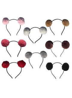 Multicolour Fabric Animal Soft Pom-Pom Style Cute Flurry Hoop Headband Hairband For Kids,Children,Teen,Girls -Set Of 8 - pzsku/Z00AAE0446958822AF806Z/45/_/1735567215/9b6bec4c-f673-4579-b637-a8e1e1c09c5d