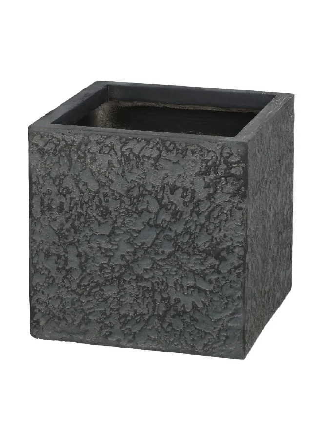 serene UV-Resistant Bottom Hole Square Clay Flower Pot Grey 40 x 39 x 39 cm WXP1150C