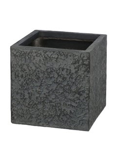 serene UV-Resistant Bottom Hole Square Clay Flower Pot Grey 40 x 39 x 39 cm WXP1150C  - Image 2