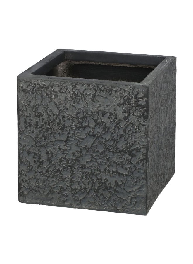 serene - UV-Resistant Bottom Hole Square Clay Flower Pot Grey 40 x 39 x 39 cm WXP1150C - Image 1