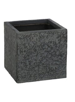 serene UV-Resistant Bottom Hole Square Clay Flower Pot Grey 40 x 39 x 39 cm WXP1150C  - Image 1