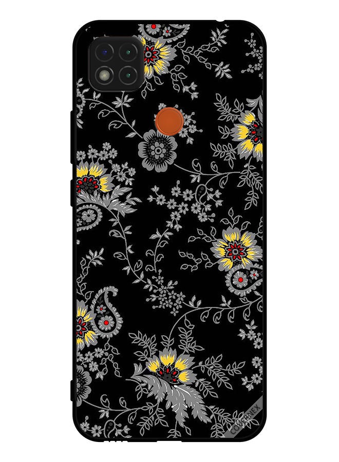 Covernex Protective Case Cover For Xiaomi Redmi 10A Floral Leaves - Image 1