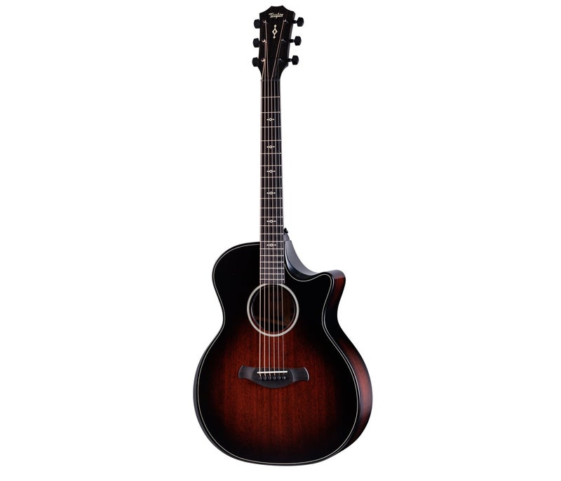 Taylor Next Generation Builder's Edition 324ce Acoustic Electric Guitar - Shaded Edgeburst - Image 3