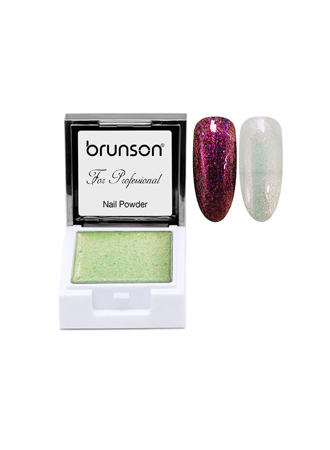 brunson Nail Art Powder UV Gel Powder Aurora Painting Square Liquid Powder Solid Pigment TP04
