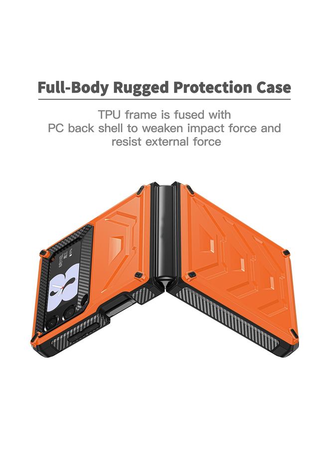 S-TOP Case For Samsung Galaxy Z Flip3 5G Armored All-inclusive Shockproof Folding Phone Case - Image 4