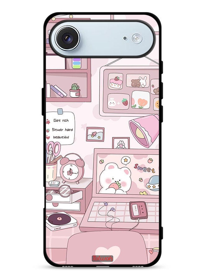 Tolwak Apple iPhone Air Protective Case Cover Get Rich Study Hard - Image 1