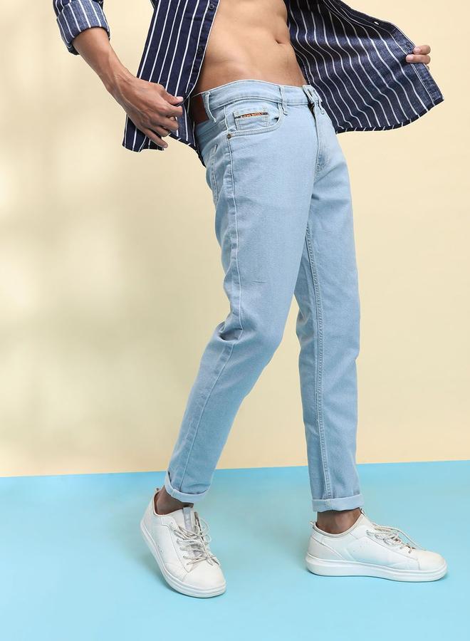 The Indian Garage Co Men Mid Rise Slim Fit Jeans - Image 5
