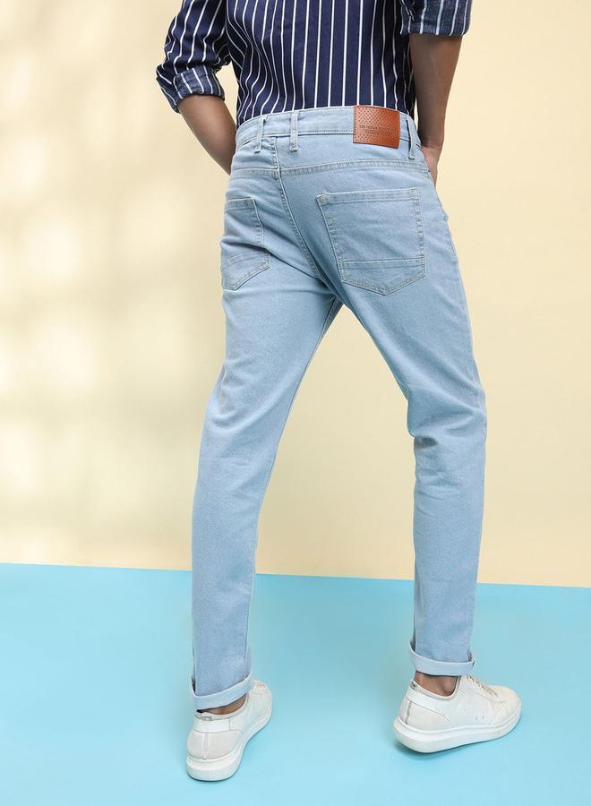 The Indian Garage Co Men Mid Rise Slim Fit Jeans - Image 4