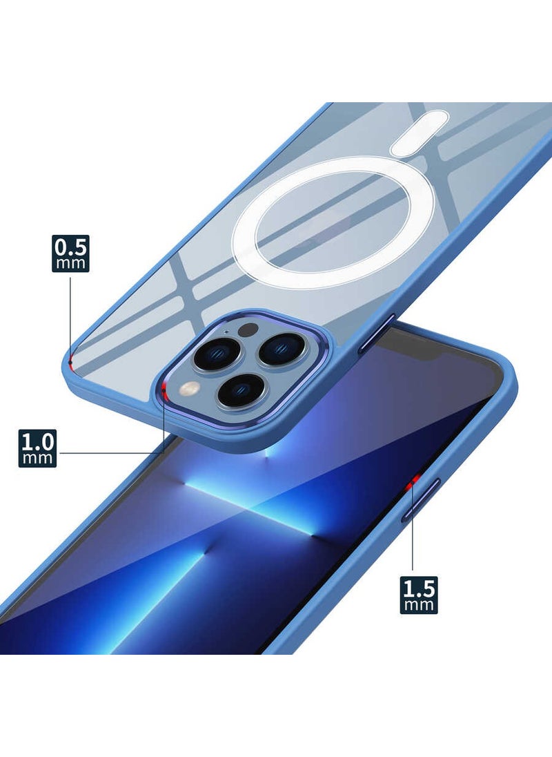FUJİMAX - FUJIMAX Apple iPhone 12 Pro Max Case with Wireless Charging Fujimax Chrome Magsafe Silicone Cover - Image 1