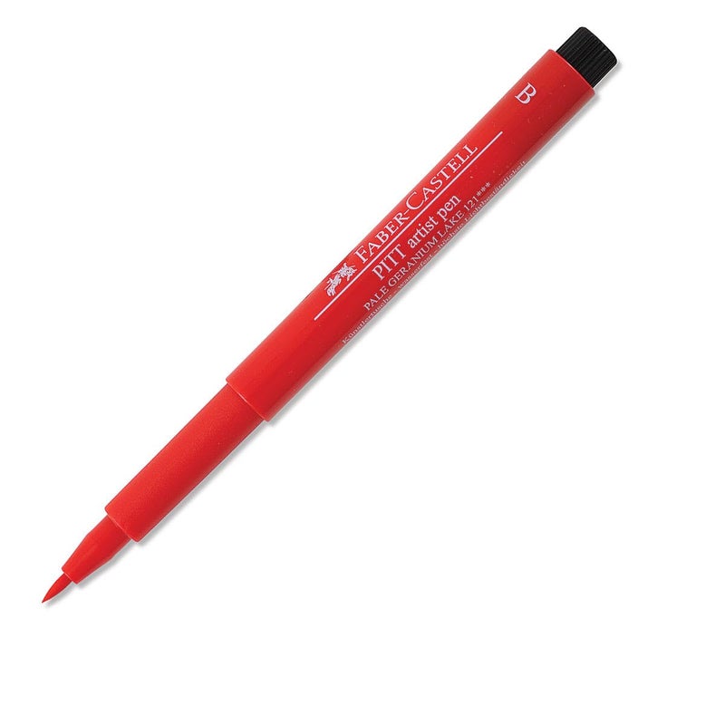 Faber-Castell Faber Castell Pitt Artist Brush Pen Brush Tipped - Pale Geranium Lake 121