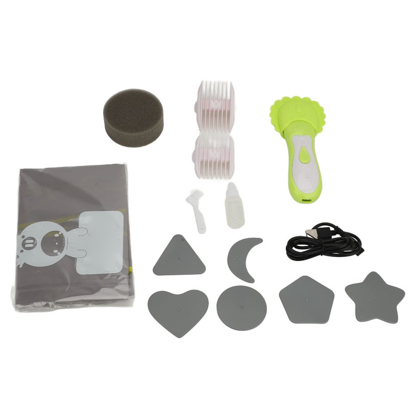 Cartoon Hair Cutting Machine Waterproof Professional Quiet Rechargeable Hair Cutting Trimmer for Home Children - Image 1
