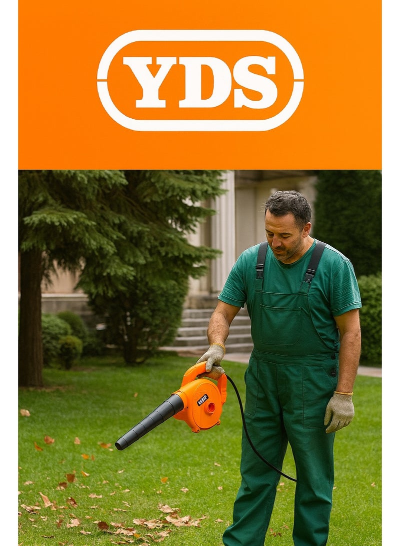 YDS Electric Air Blower 600W – 15000 RPM High-Speed Cleaning Tool with Air Nozzle & Extra Carbon Brushes – Professional Workshop & Home Use – Model YDS-C600 - Image 5