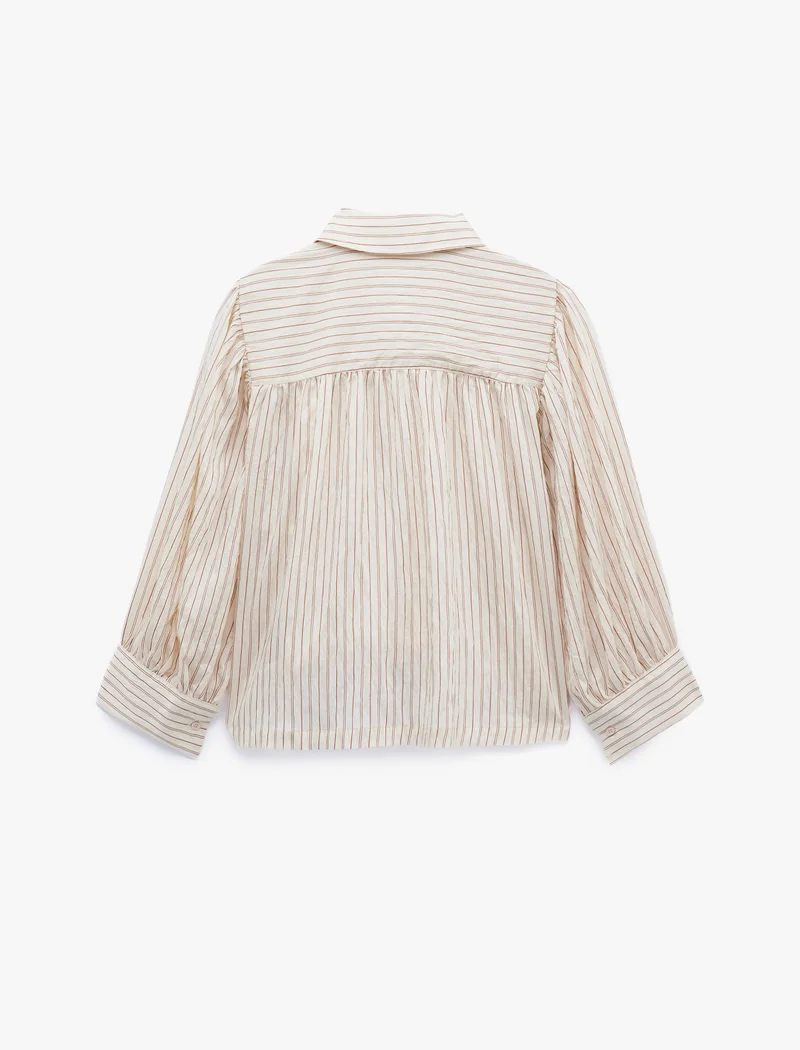 Koton Striped Poplin Shirt