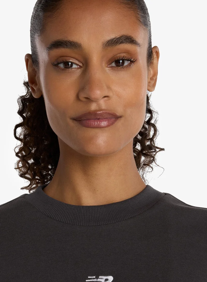 New Balance  French Terry Soft T-Shirt for Women | Best Price UAE