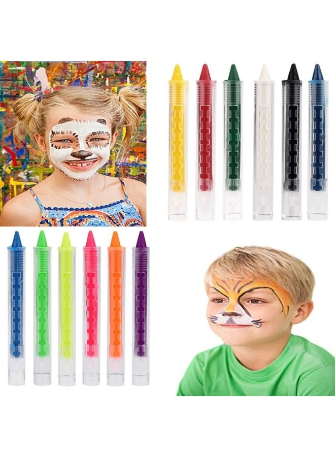 مجموعة من 6 ألوان للوجه ألوان عادية - Image 2