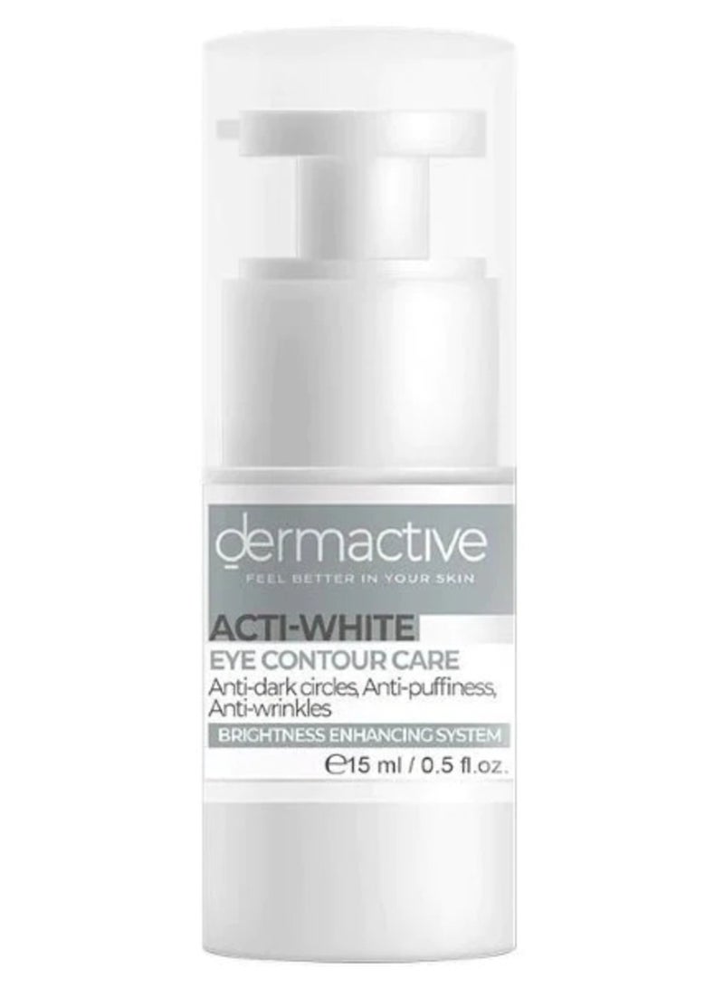 Dermactive Acti-White Eye Contour Care Cream Gel - 15 Ml