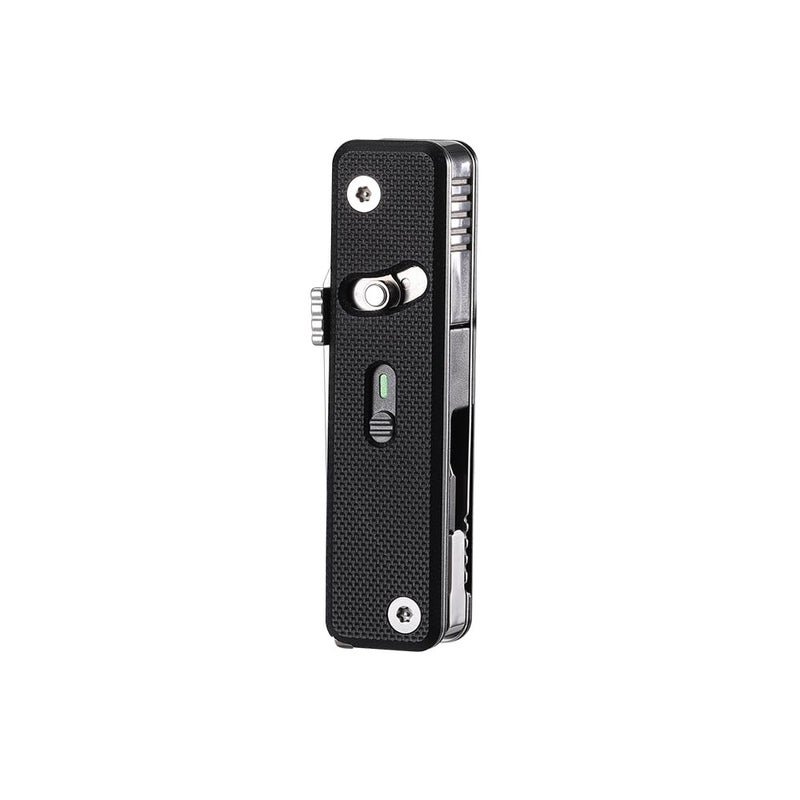ROXON S504G Mini Flex Companion-7 in 1 Multitool EDC Pocket Knife with G10 Handle, Box Cutter, Short Sheepsfoot Blade, Short Scissors, Bottle & Can Opener, 4mm Bit, Tweezers and Toothpick - Image 1