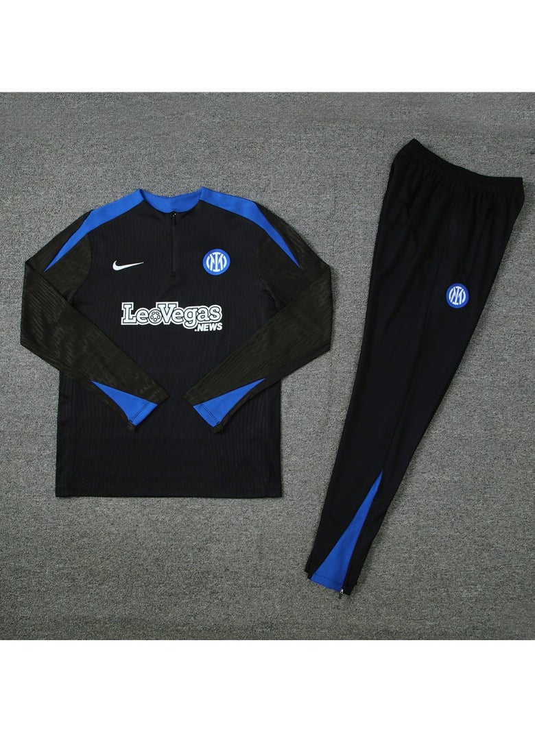 Generic Men's Gradient Tracksuit, Casual Style Hoodie and Sweatpants Set, Athletic Zip-Up Jacket With Drawstring Hood, Matching Joggers, Comfortable Sportswear  - Image 3