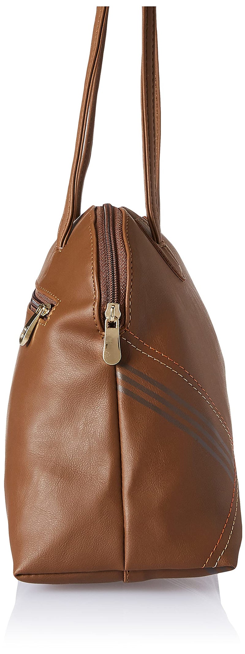 Baggit Women Bowling Handbag (Coffee) - Image 3