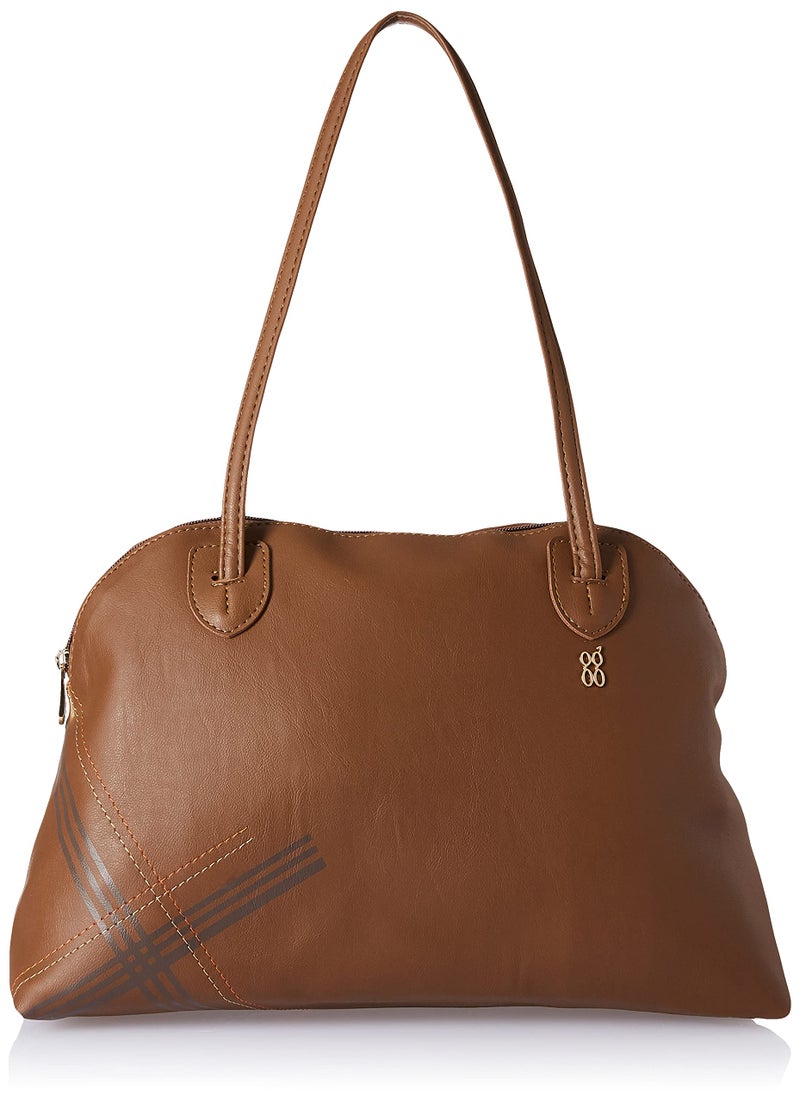 Baggit Women Bowling Handbag (Coffee) - Image 1