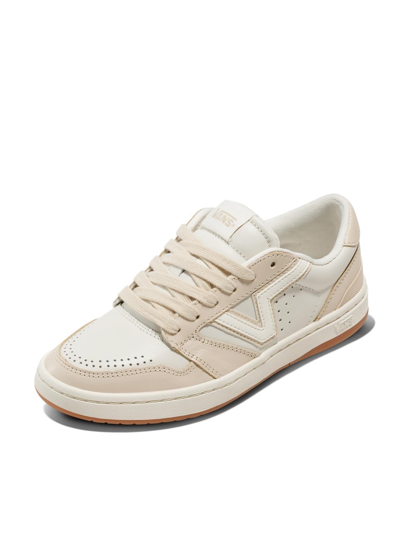 Vans Unisex Lowland 2.0 Shoe | '80s Retro Court Sneakers for Men & Women, Casual Fashion, Marshmallow/True White, 6/7.5