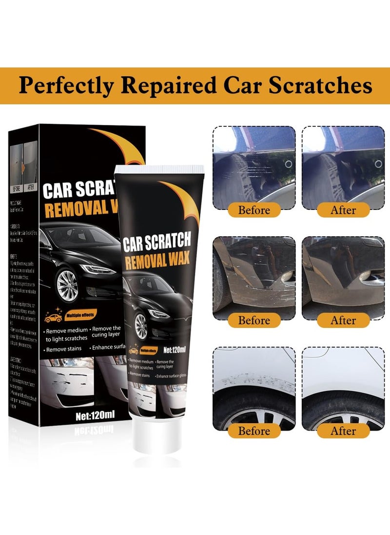 DubaiGallery Car Scratch Removal Wax, Adhesive for Repairing Scratches on Cars, Car Scratch Repair Paste, Car Scratch Remover Wax, Car Scratch Repair Kit Remover Wax Paste Polish Vehicle Paint Care  - Image 3