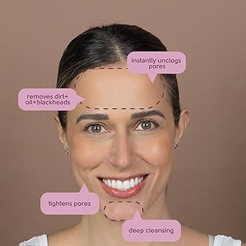 Pretty Face Facts Witch Hazel Forehead Chin Pore Strips - Image 3