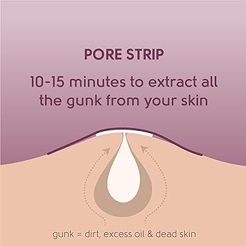 Pretty Face Facts Witch Hazel Forehead Chin Pore Strips - Image 4