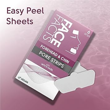 Pretty Face Facts Witch Hazel Forehead Chin Pore Strips - Image 5