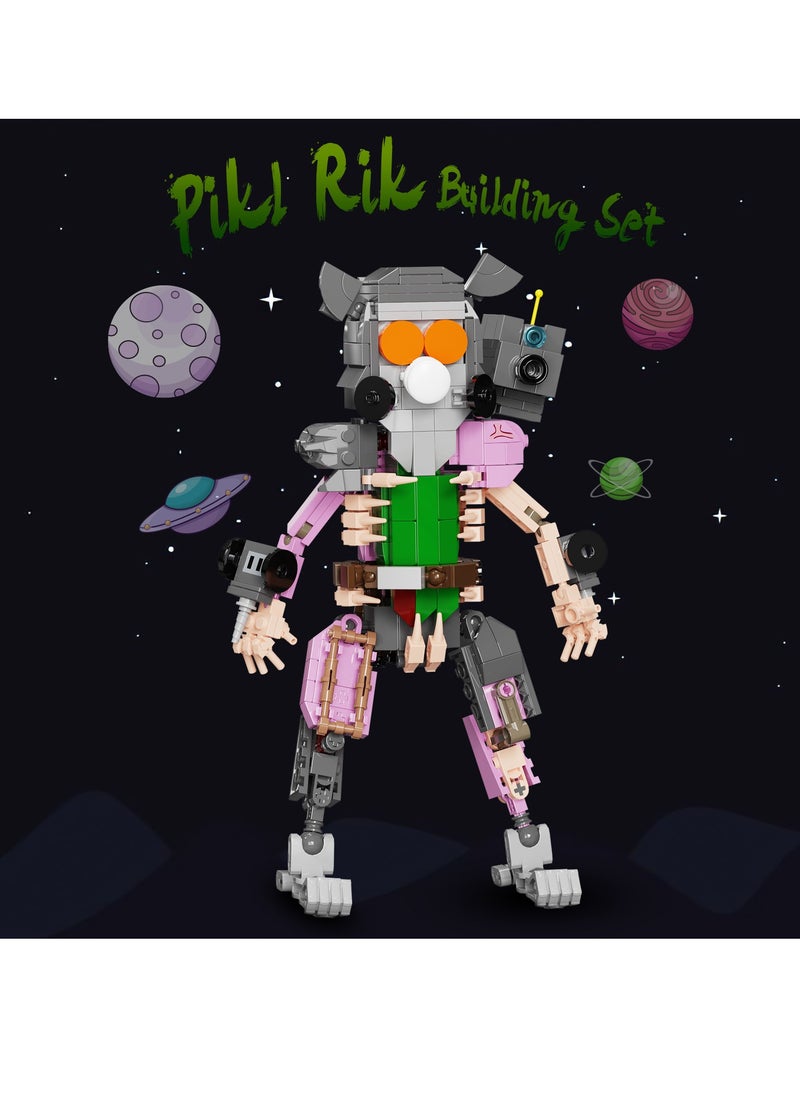 General Rick and Morty Pickle rick and Morty Pickle Rick game build toy building block  - Image 2