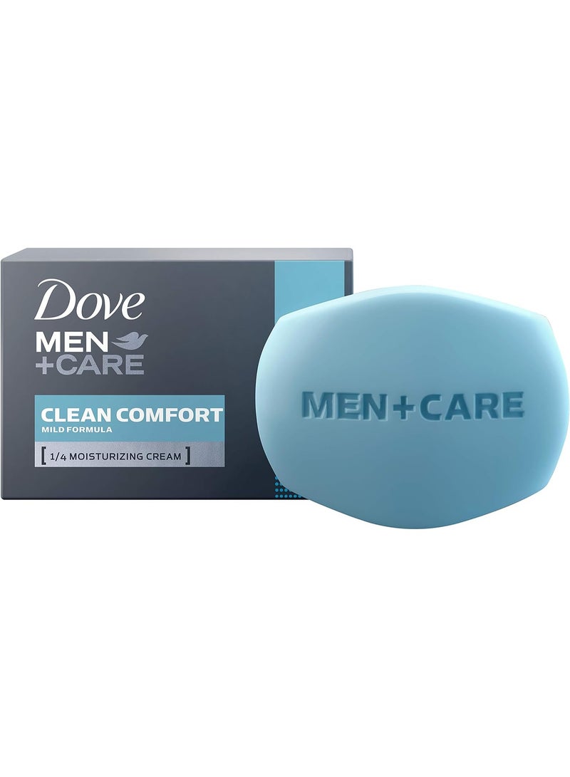 دوف صابون الجسم والوجه للرجال من دوف للعناية بالرجال لترطيب البشرة وراحة نظيفة وترطيب أكثر من الصابون العادي 106 جم 6 قطع - Image 4