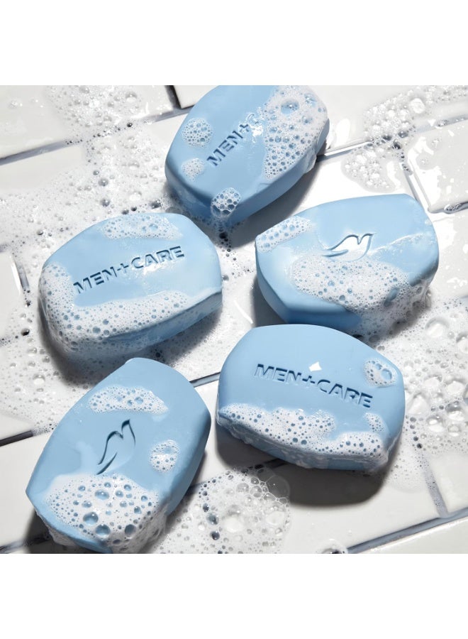 دوف صابون الجسم والوجه للرجال من دوف للعناية بالرجال لترطيب البشرة وراحة نظيفة وترطيب أكثر من الصابون العادي 106 جم 6 قطع - Image 5