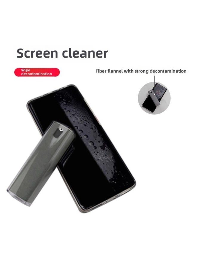 Generic - Mobile Phone Screen Cleaner Spray Wipe Integrated Disinfectant Flat LCD Notebook Computer Cleaning Artifact Does Not Hurt The Screen-Colour:[sky Blue] Spray And Wipe In One ⭐ Efficient Decontamination (comes With 10ml Cleaning Fluid) - Image 1