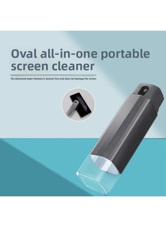 Generic - Mobile Phone Screen Cleaner Spray Wipe Integrated Disinfectant Flat LCD Notebook Computer Cleaning Artifact Does Not Hurt The Screen-Colour:[sky Blue] Spray And Wipe In One ⭐ Efficient Decontamination (comes With 10ml Cleaning Fluid) - Image 1