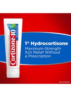 Cortizone 10 Maximum Strength Anti-Itch Cream With Soothing Aloe, 1% Hydrocortisone Creme, 2 Oz  - Image 5