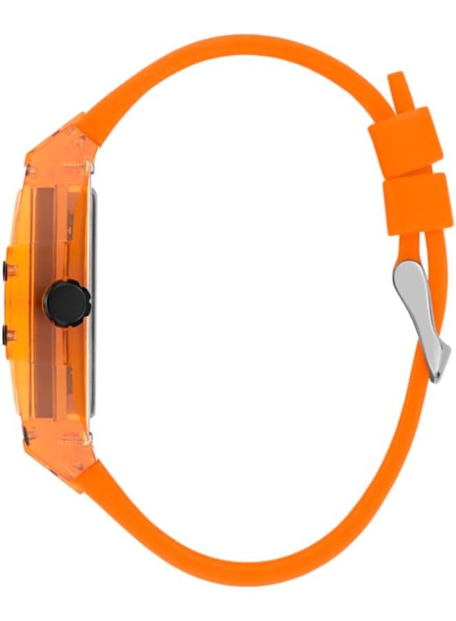 GUESS Mens Orange Multi-function Watch - Image 2