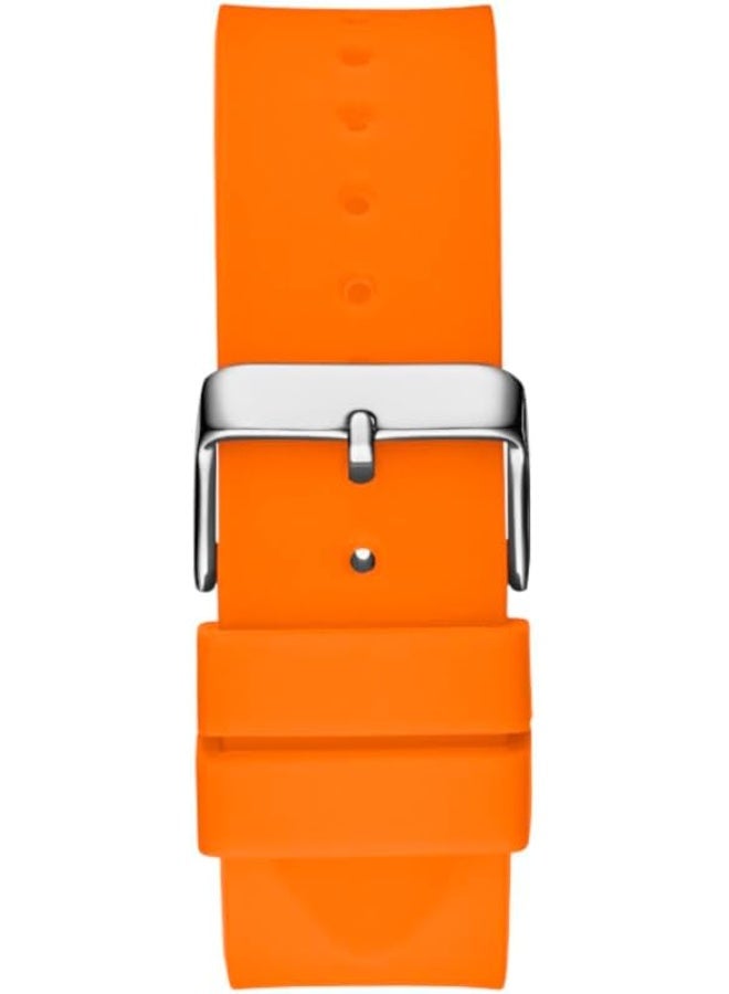 GUESS Mens Orange Multi-function Watch - Image 3