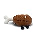 Punchkins Chicken Leg Plushie Its Leg Day Funny Plush Gift for Humor Lovers Cute Plush Toy for Gifting - Image 2
