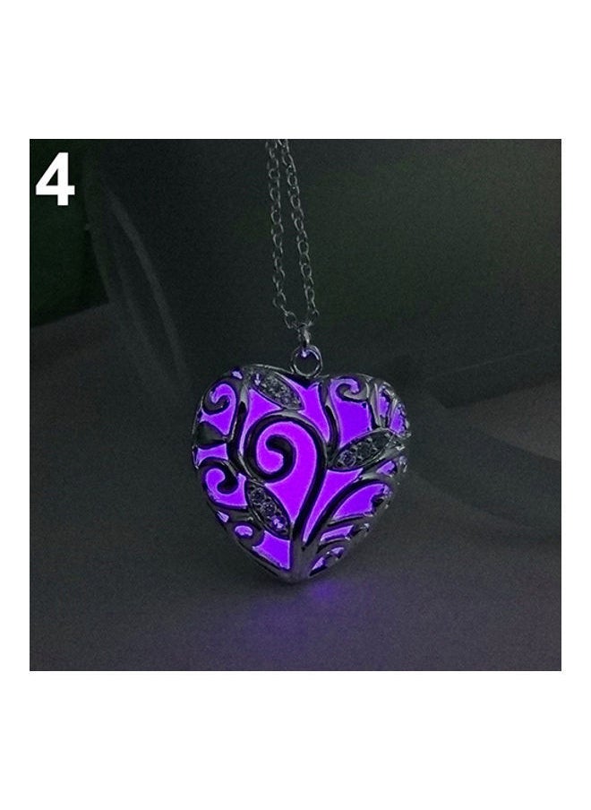 NIBEMINENT - Hollow Love Heart Pendant Necklace - Image 1