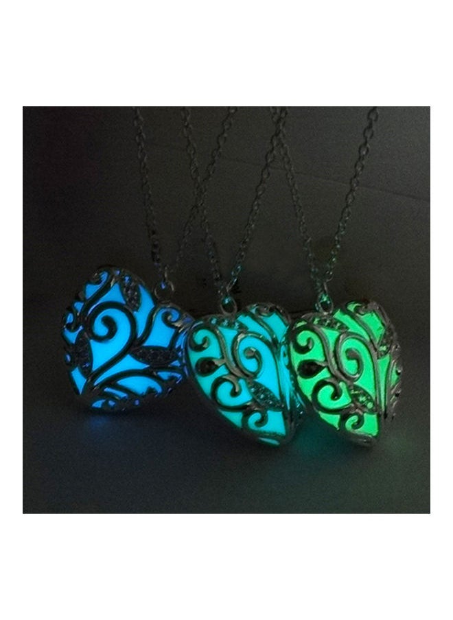 NIBEMINENT - Hollow Love Heart Pendant Necklace - Image 1