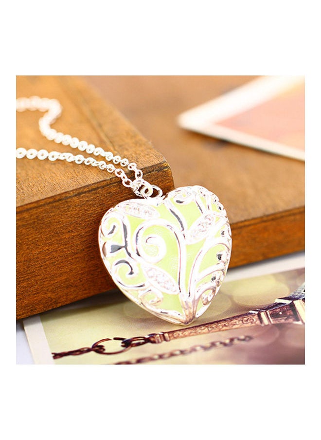 NIBEMINENT - Hollow Love Heart Pendant Necklace - Image 1