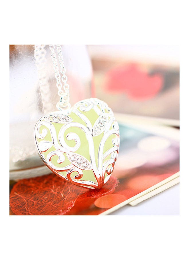 NIBEMINENT - Hollow Love Heart Pendant Necklace - Image 1