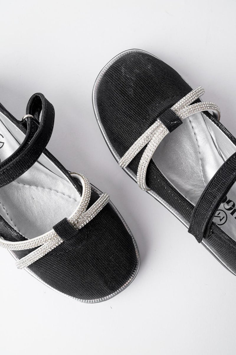 muggo Unicorn Guaranteed Daily Lightweight Sole Stone and Velcro Girls' Ballerinas  - Image 4