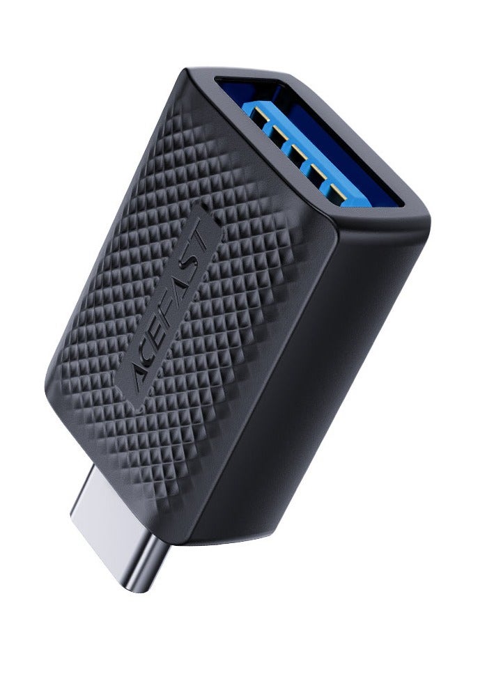 ACEFAST J1 USB-A to USB-C OTG adapter for charging and data transfer. - Image 1
