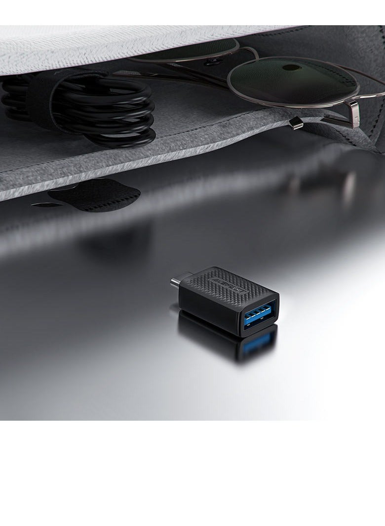 ACEFAST J1 USB-A to USB-C OTG adapter for charging and data transfer. - Image 3