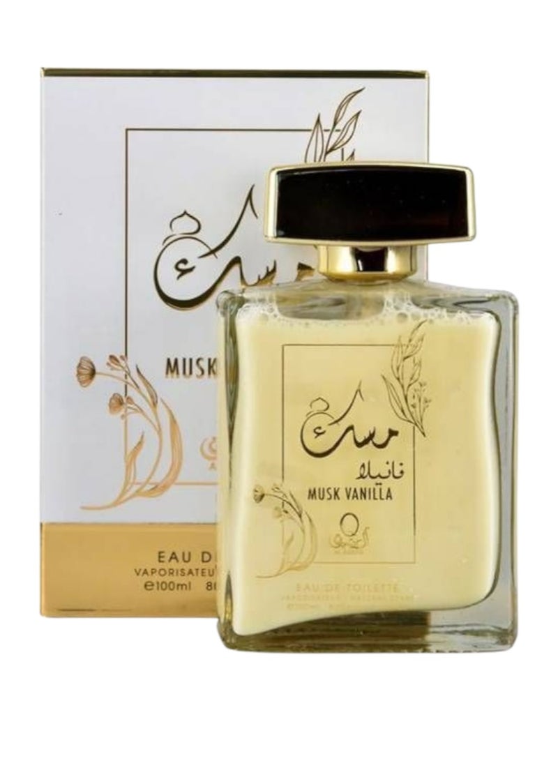 العقيق عطر مسك فانيلا من العقيق - ثبات طويل ورائحة ناعمة - 100 مل - Image 1