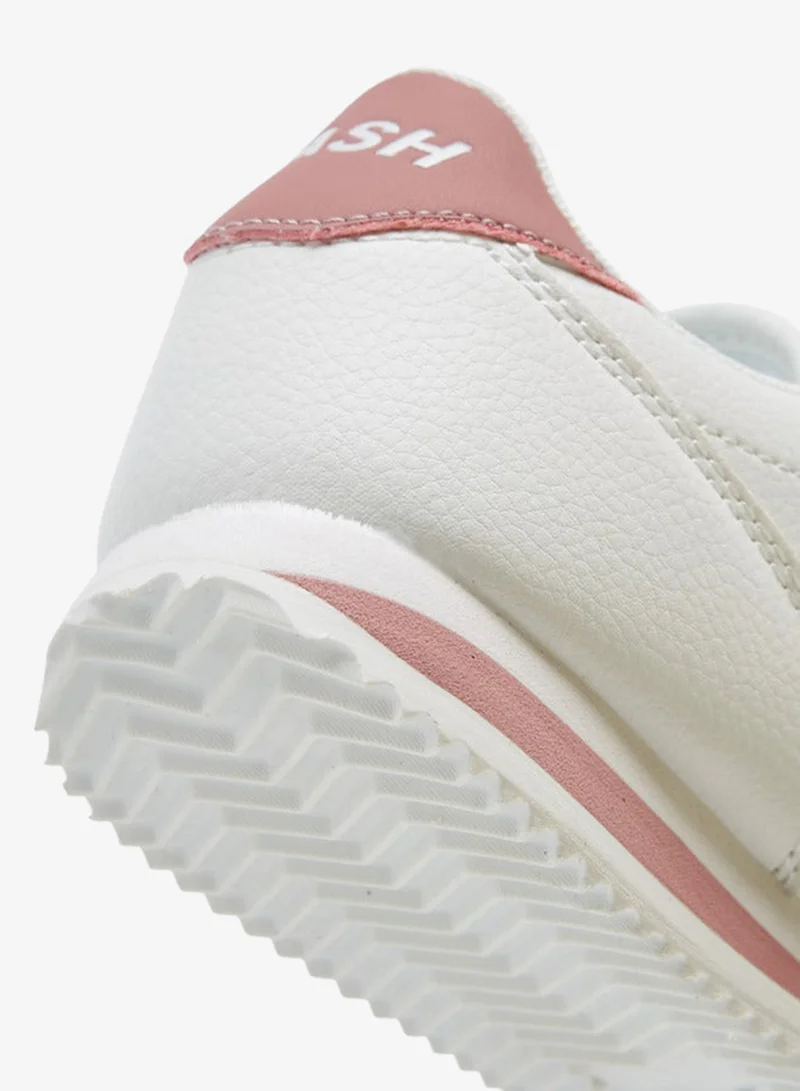 Dash Textured Sports Shoes with Hook and Loop Closure