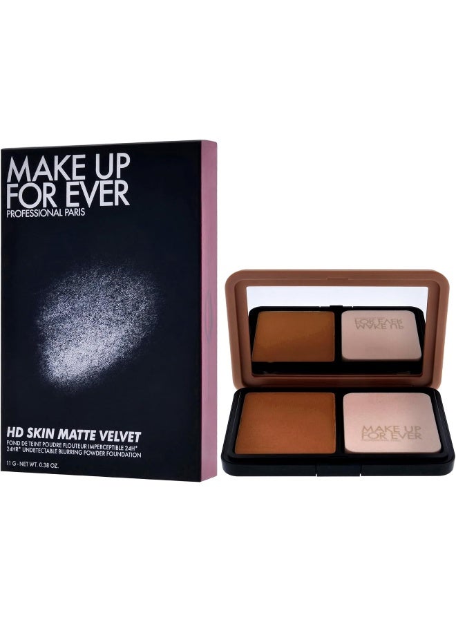Make Up For Ever HD Skin Matte Powder Foundation - 2N34 Honey 11g - Image 4